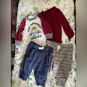 Carters happiest camper baby set 3m